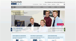 Desktop Screenshot of hochschule-dual.de